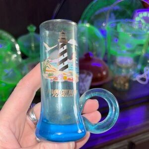 Panama City Beach Florida Souvenir Glass Mug shot glass